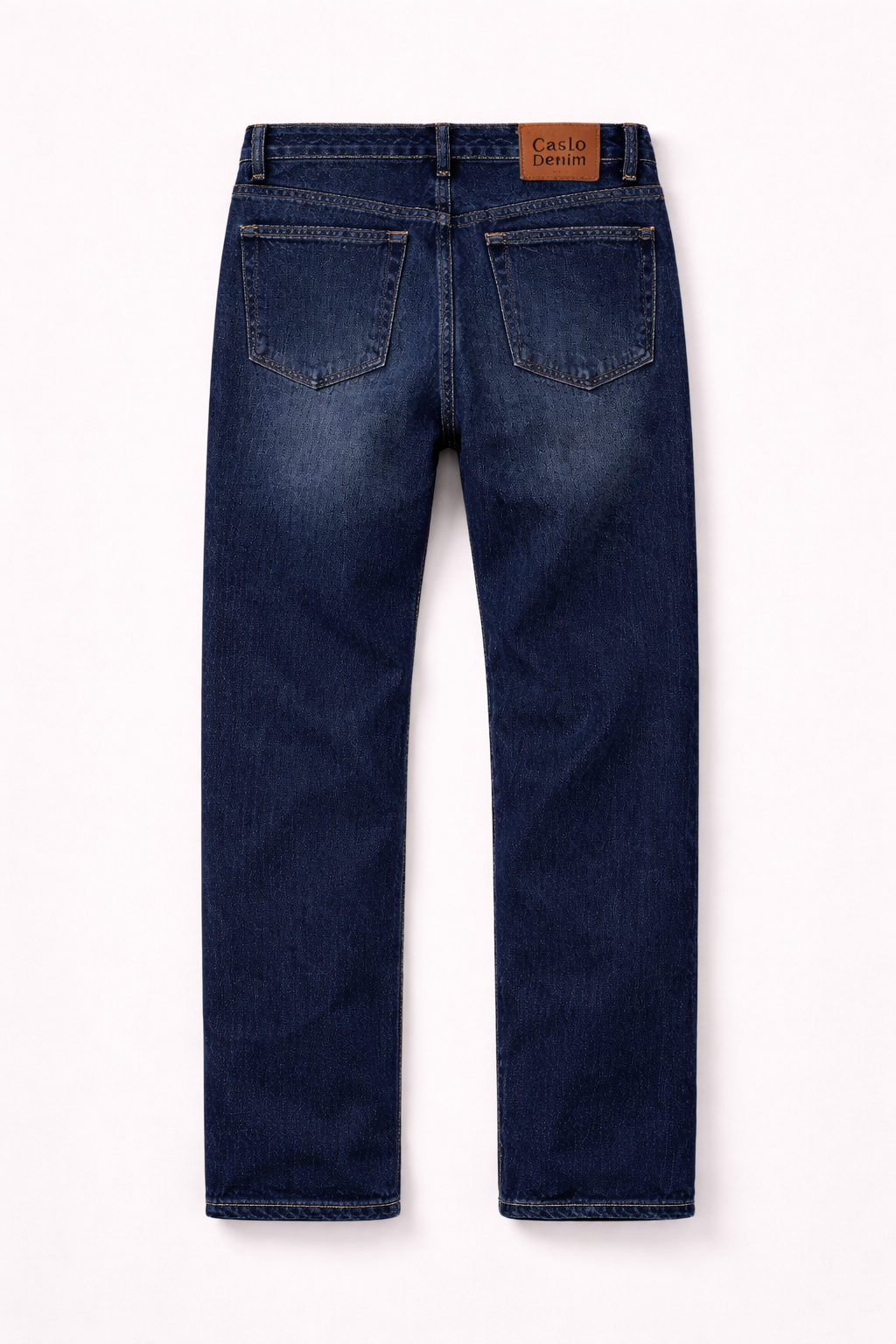 Straight Fit Dark Blue Jeans
