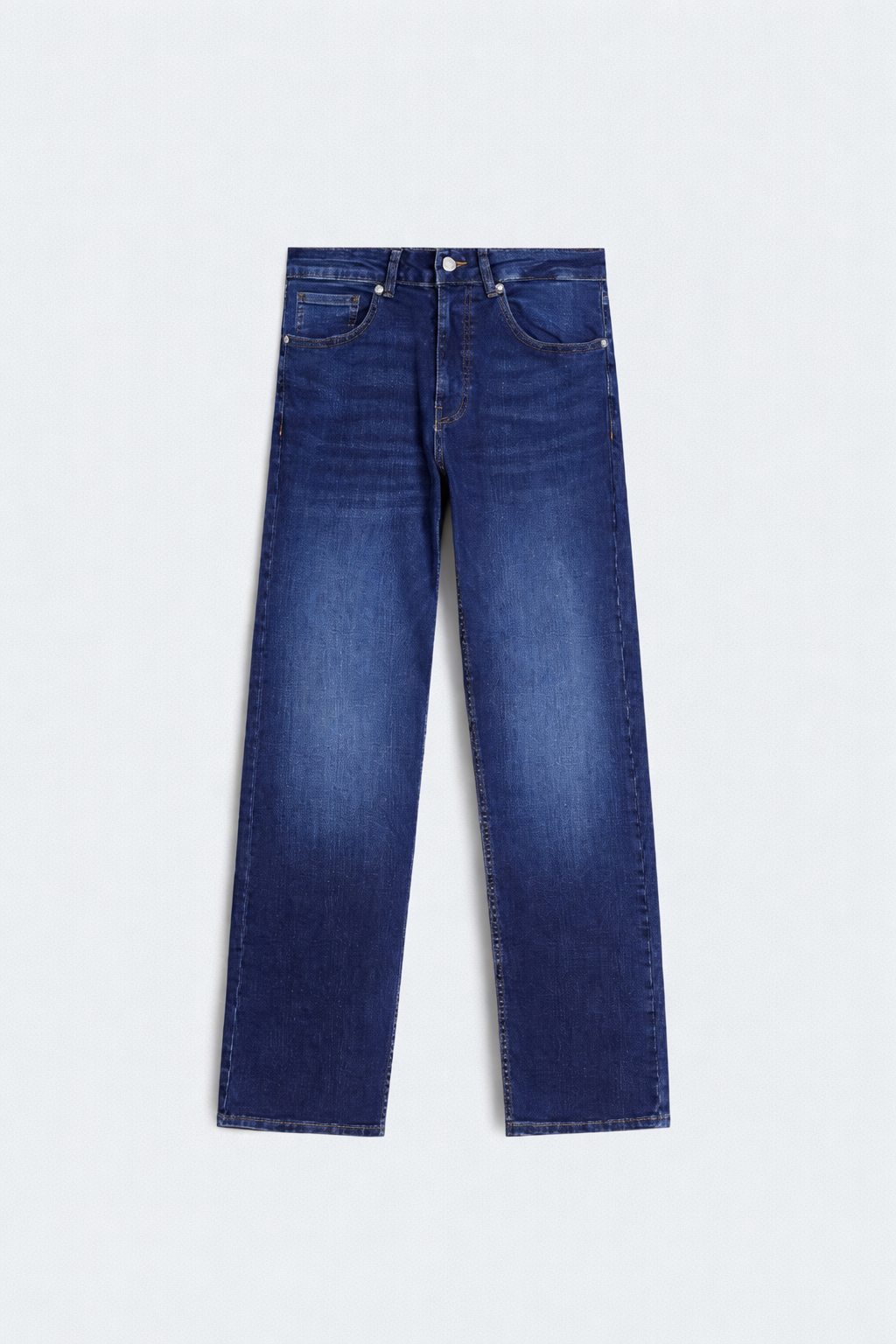 Basic Slim Fit Dark Blue Jeans
