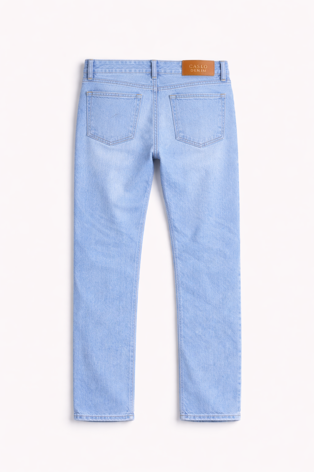 Basic Slim Fit Light Blue Faded Jeans