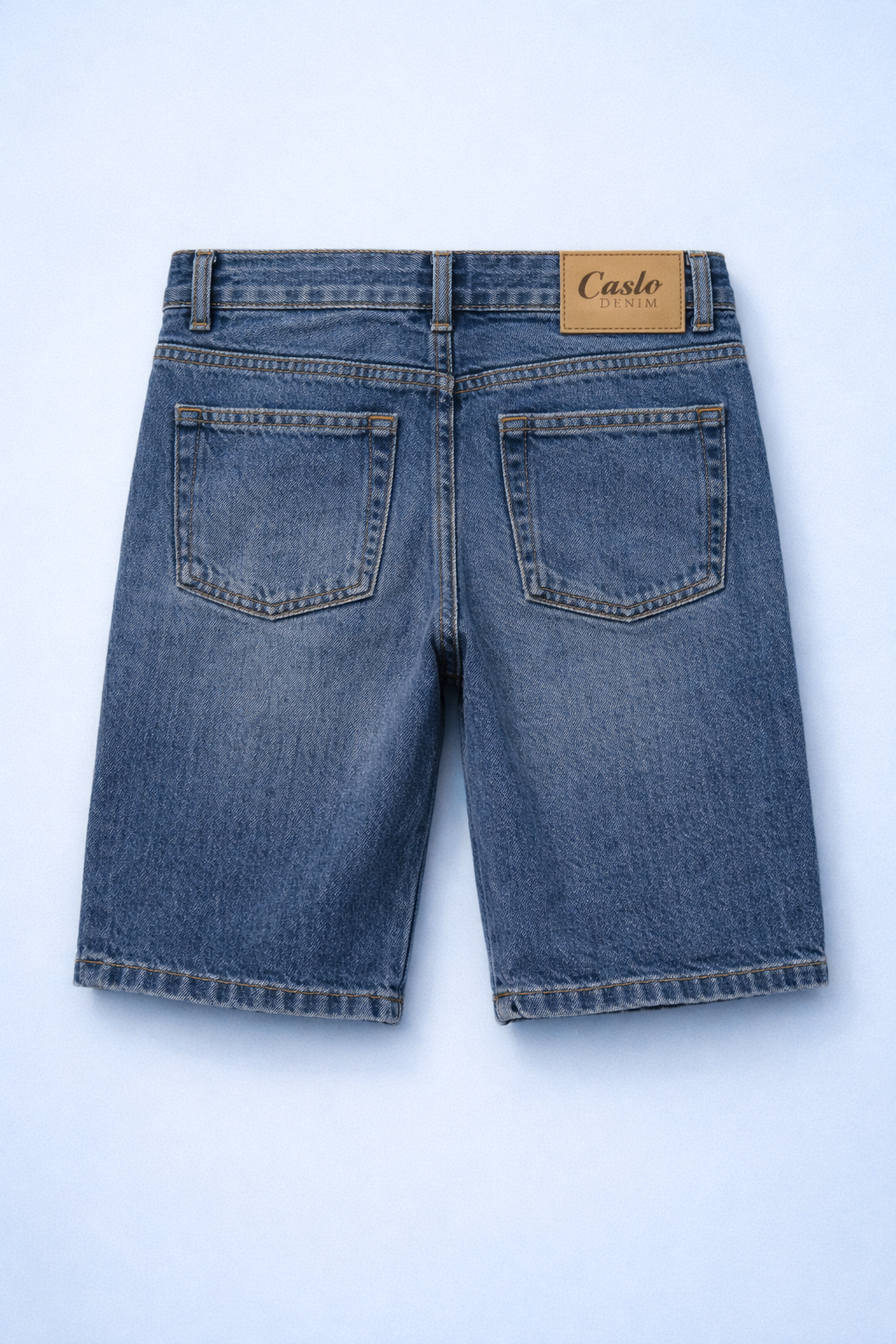 Stretchable Light blue Denim Shorts