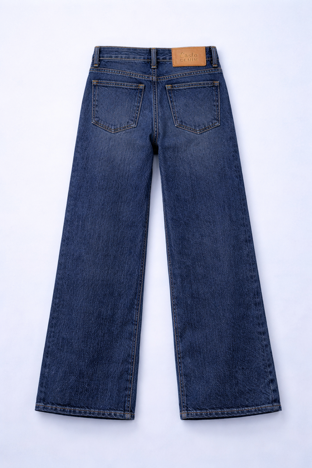 High-waisted Wide Leg Jeans