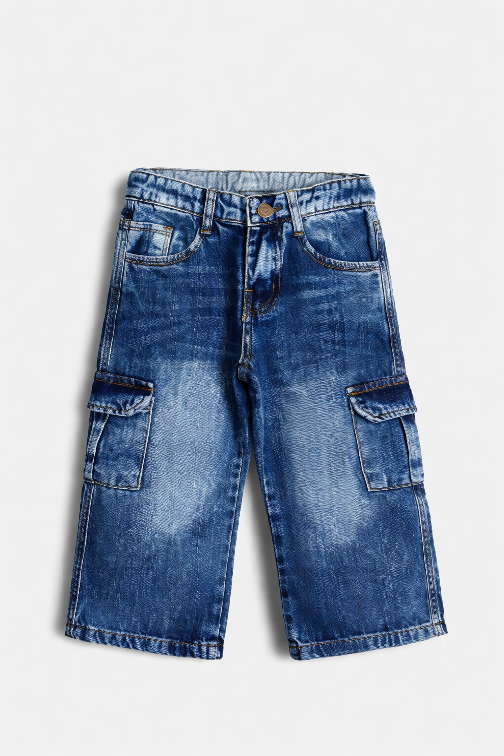 Premium Acid Wash Baggy Jeans