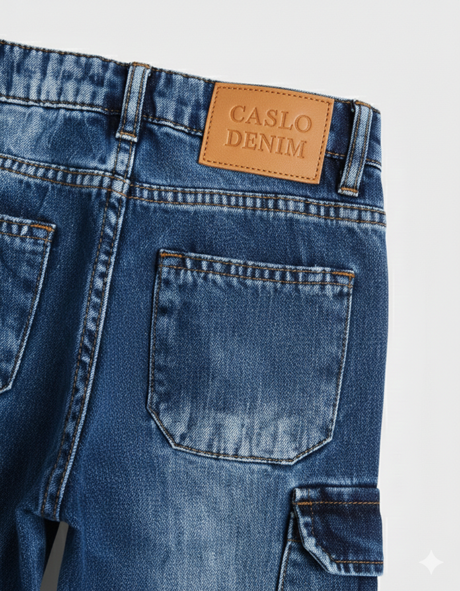 Premium Acid Wash Baggy Jeans