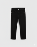 Black Classic Stretchable Denim Pants